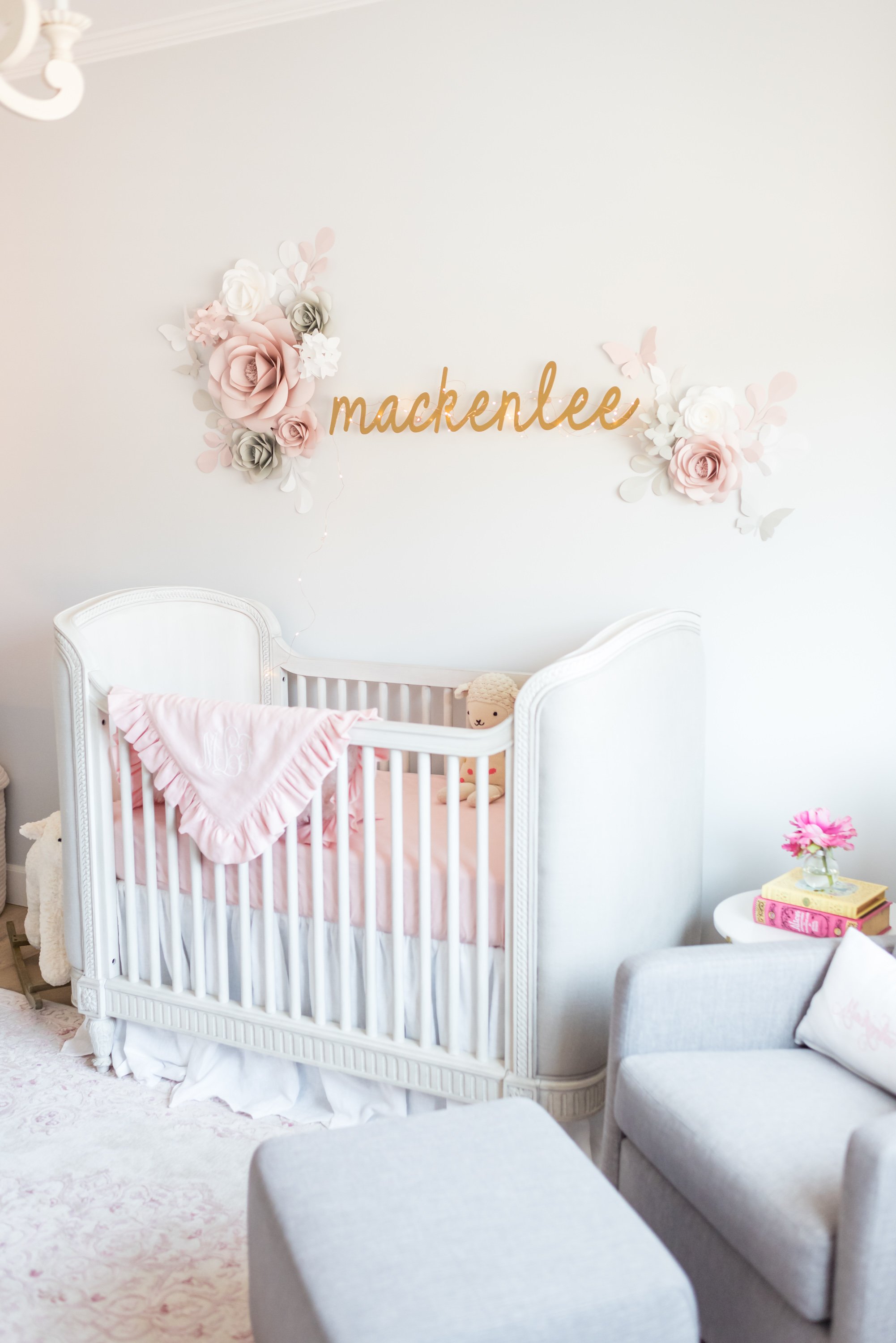 13 Blush Pink and Grey Nursery Inspirations - Just Simply Mom