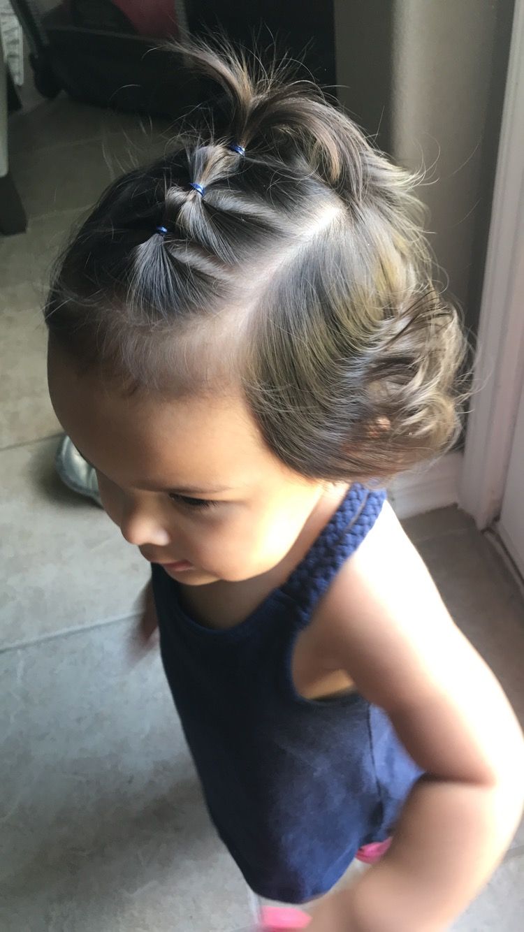 22 Easy and Adorable Toddler Girl Hairstyles for Medium to Long Hair 23 Easy and cute hairstyles for toddler or little girls with medium to long hair. From braids and twists to half up ponies, there