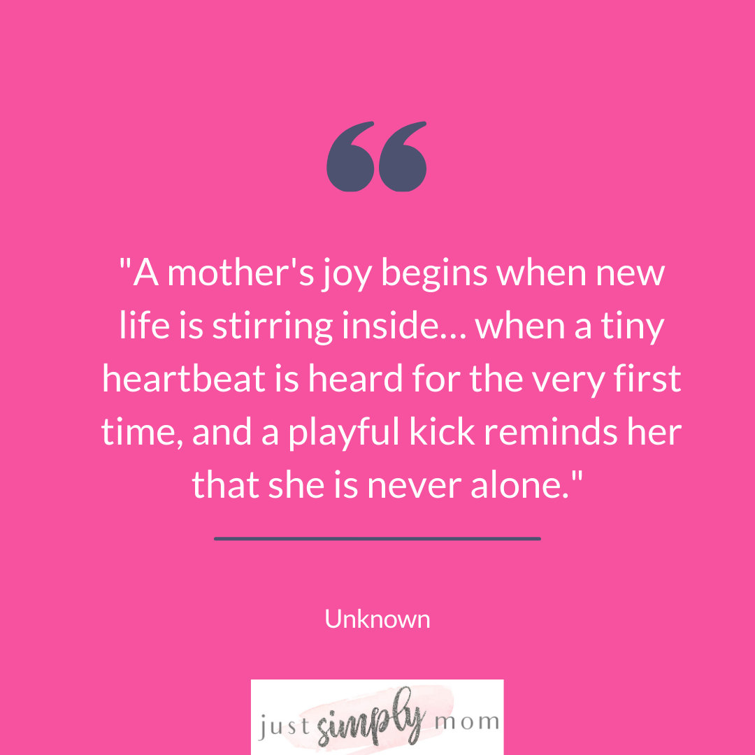 115 Pregnancy Quotes for Every Mood - Just Simply Mom