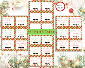 Get Creative with Free Printable Notes for Elf on the Shelf - Just ...
